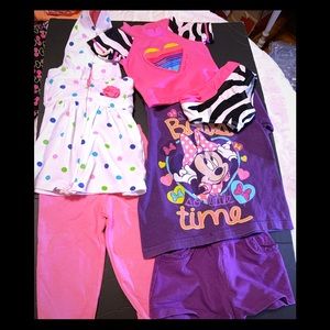 Pretty girl summer sets! Six pieces! One Bundle